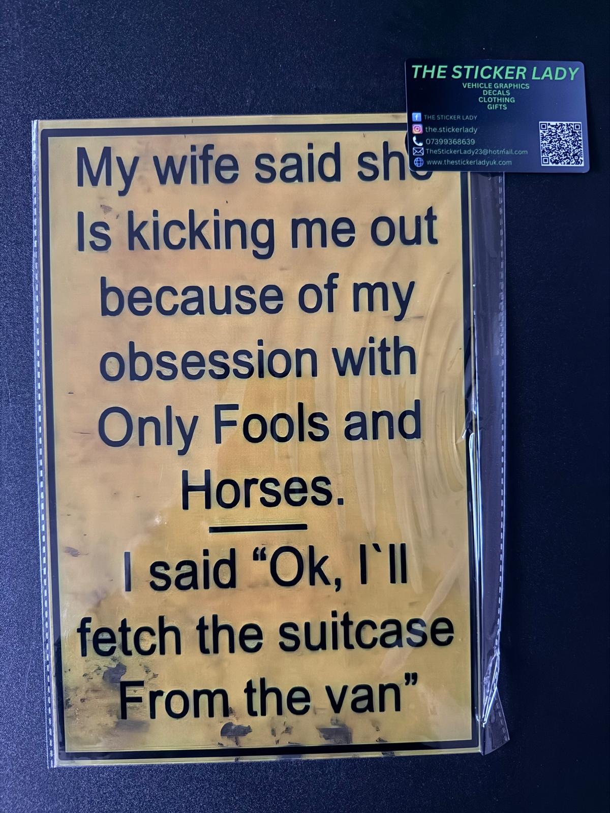 Only Fools and Horses joke